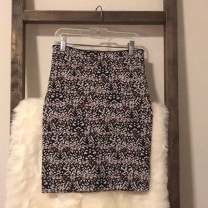 Small BCBG Fitted Skirt